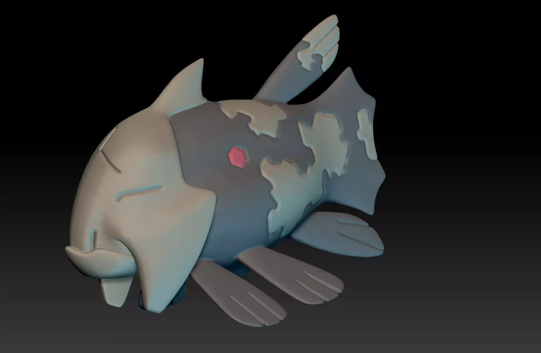 Pokemon Relicanth 3D print model_0