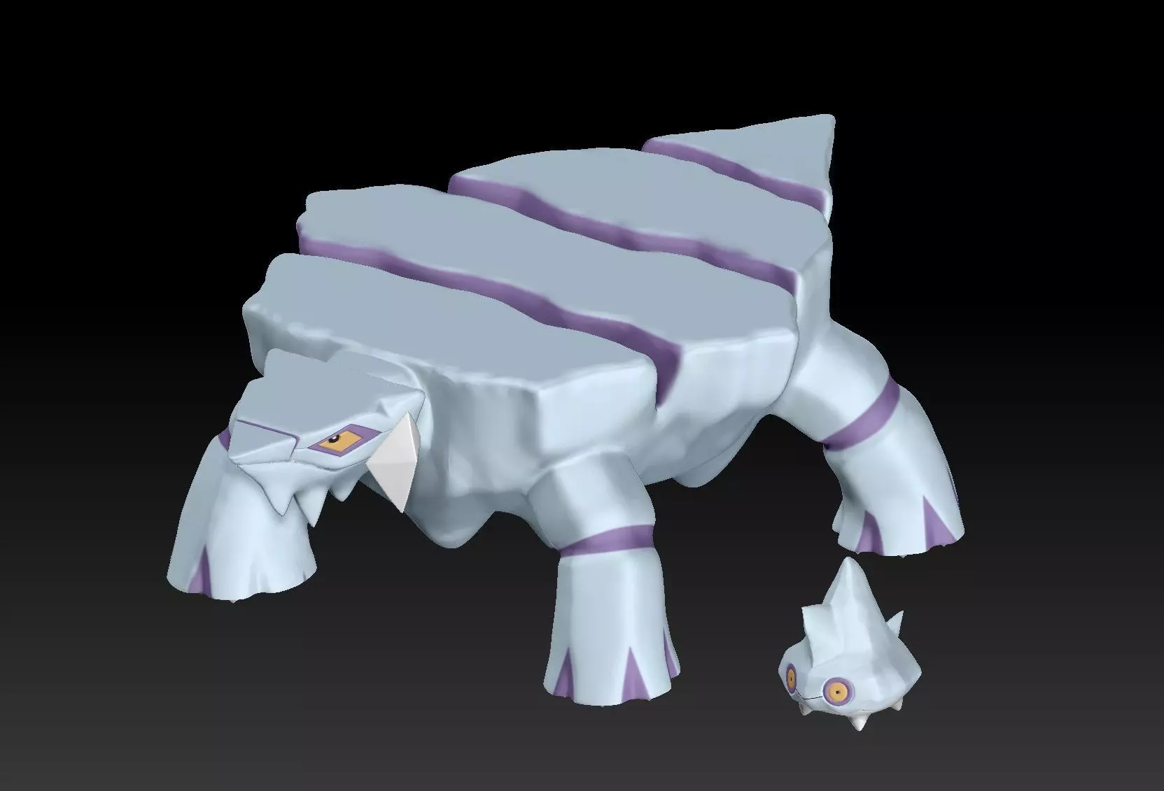Pokemon Bergmite Avalugg 3D print model_0