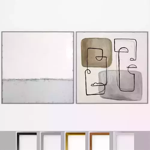 Art Frames 145- Acrylic painting canvas