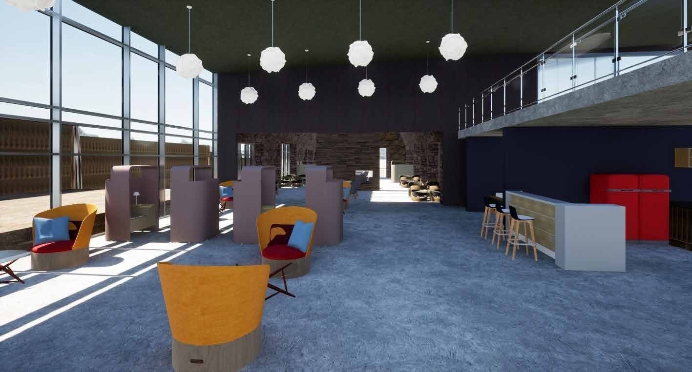 restaurant mirador Low-poly 3D model_2