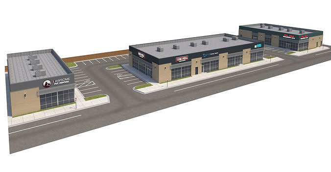 Retail-114 Retail Stores 3D model