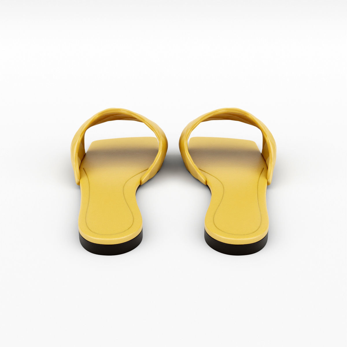 BV Flat Sandals 3D model_3