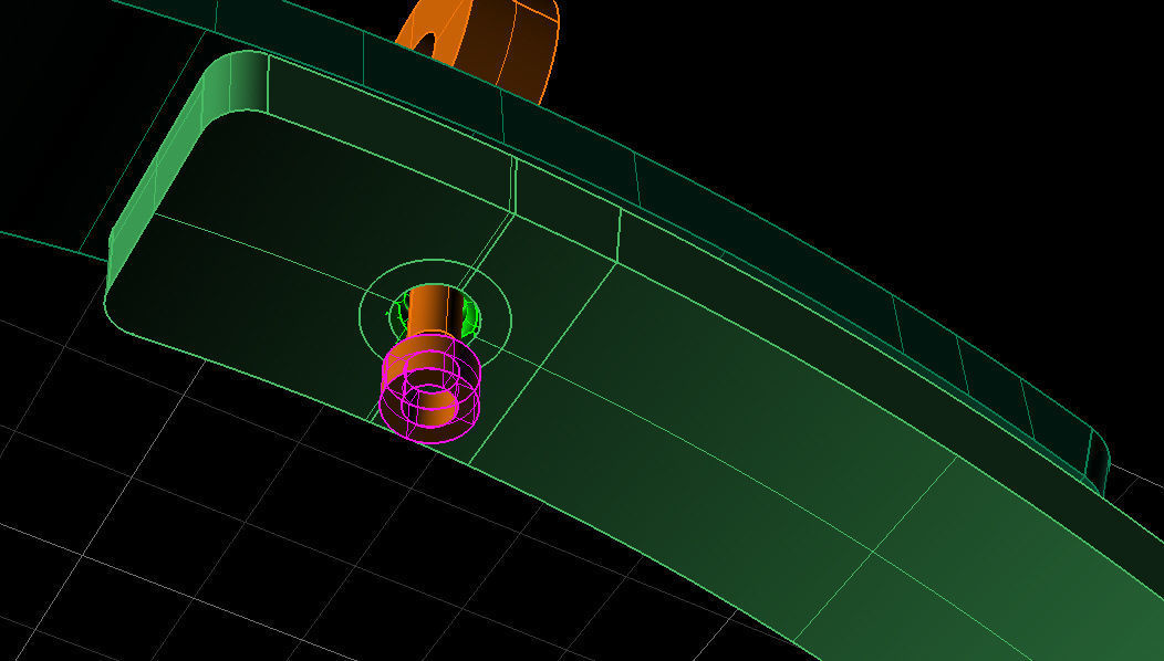 Bracelet lock Kely 3D print model_9