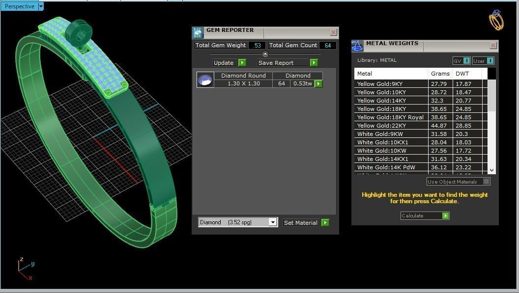 Bracelet lock Kely 3D print model_6