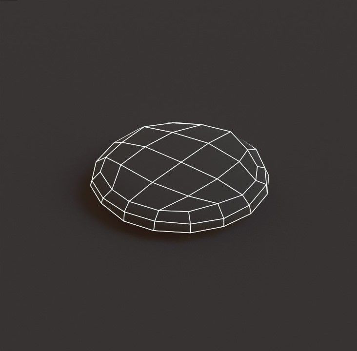 Cookies G76 Low-poly 3D model_9