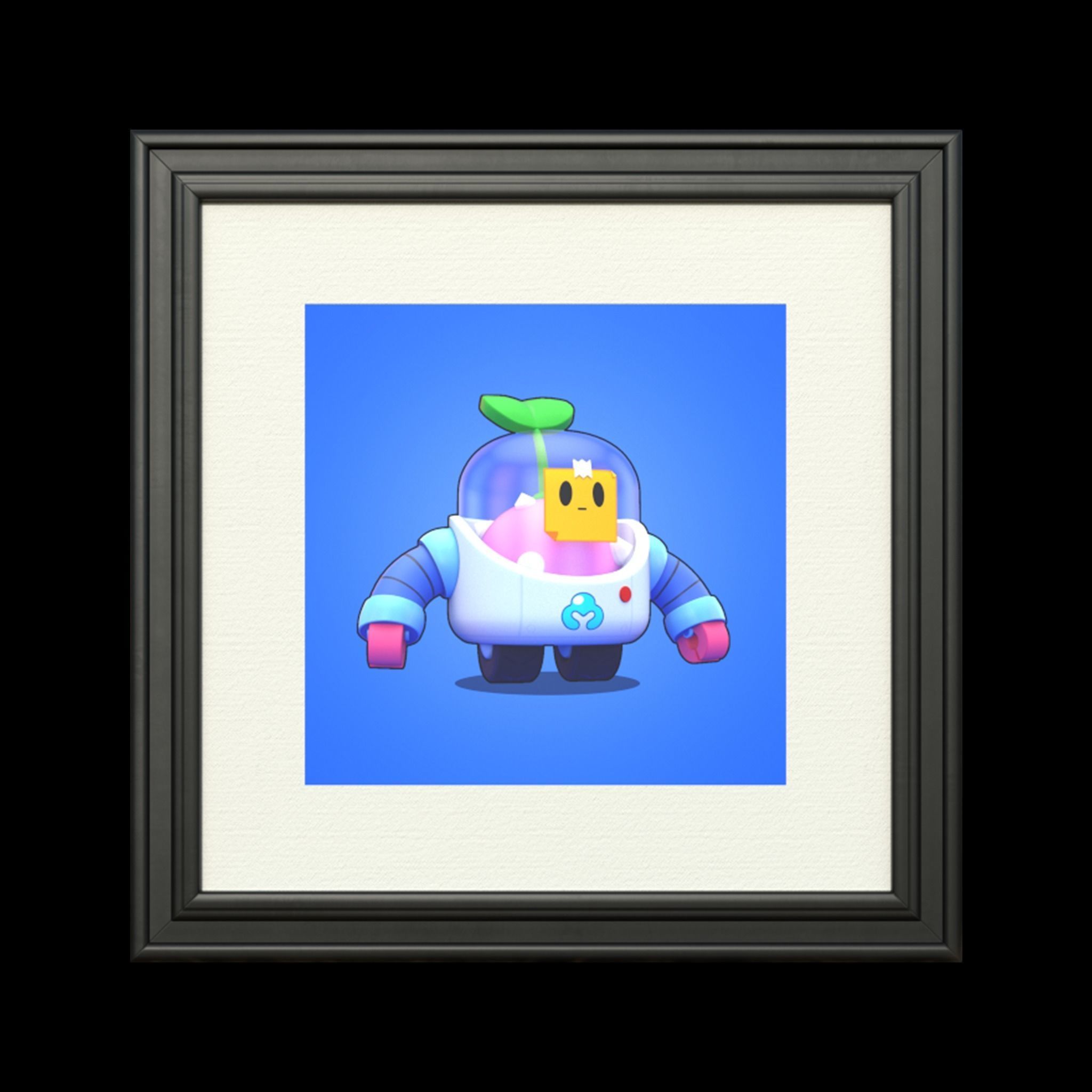 Picture Frame Low-poly 3D model_1