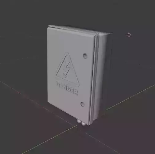 Electric Box Free 3D model