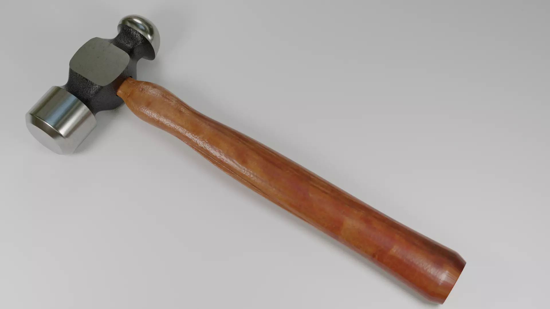 Realistic Hammer For Games and Other Stuff 3D model_0