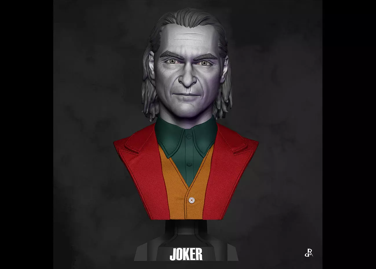 JOKER bust 3D print model