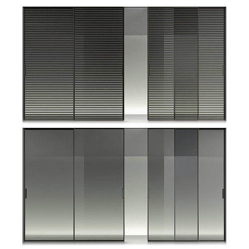 Rimadesio sliding doors 2 3D model