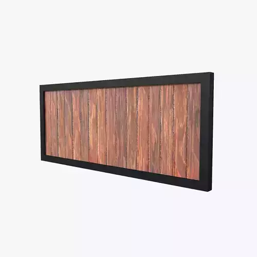 Modular Wooden Fence