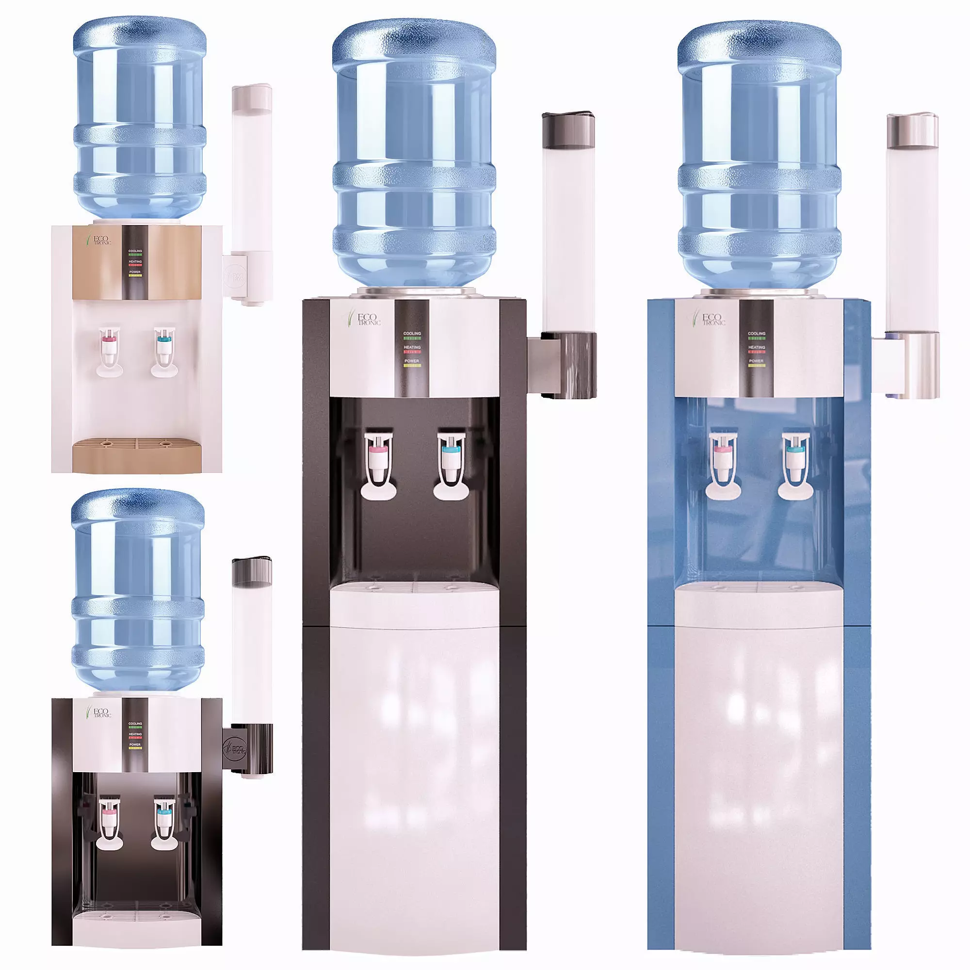 Ecotronic Cooler 3D model