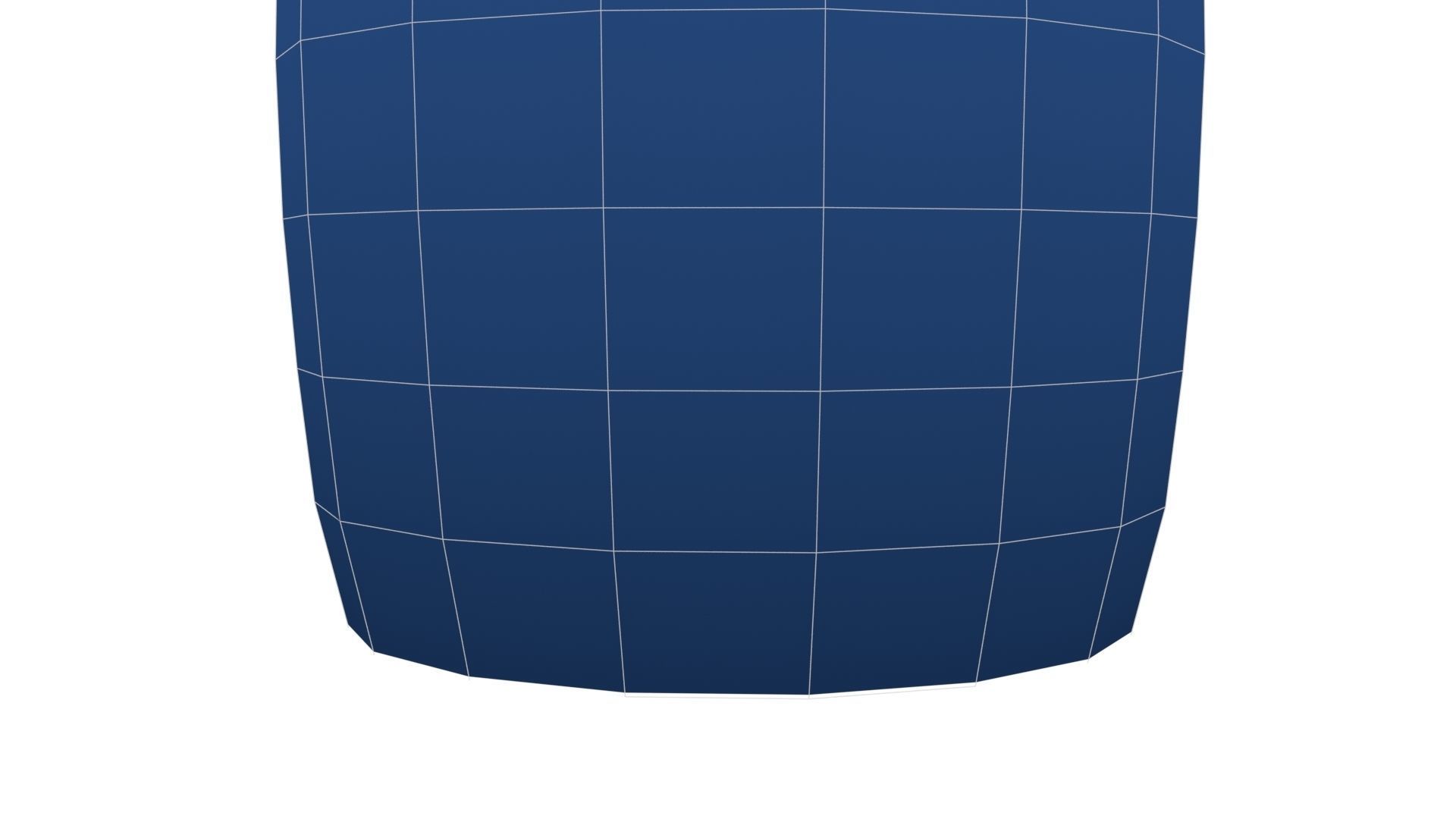 Wooden Barrel Low-poly 3D model_27