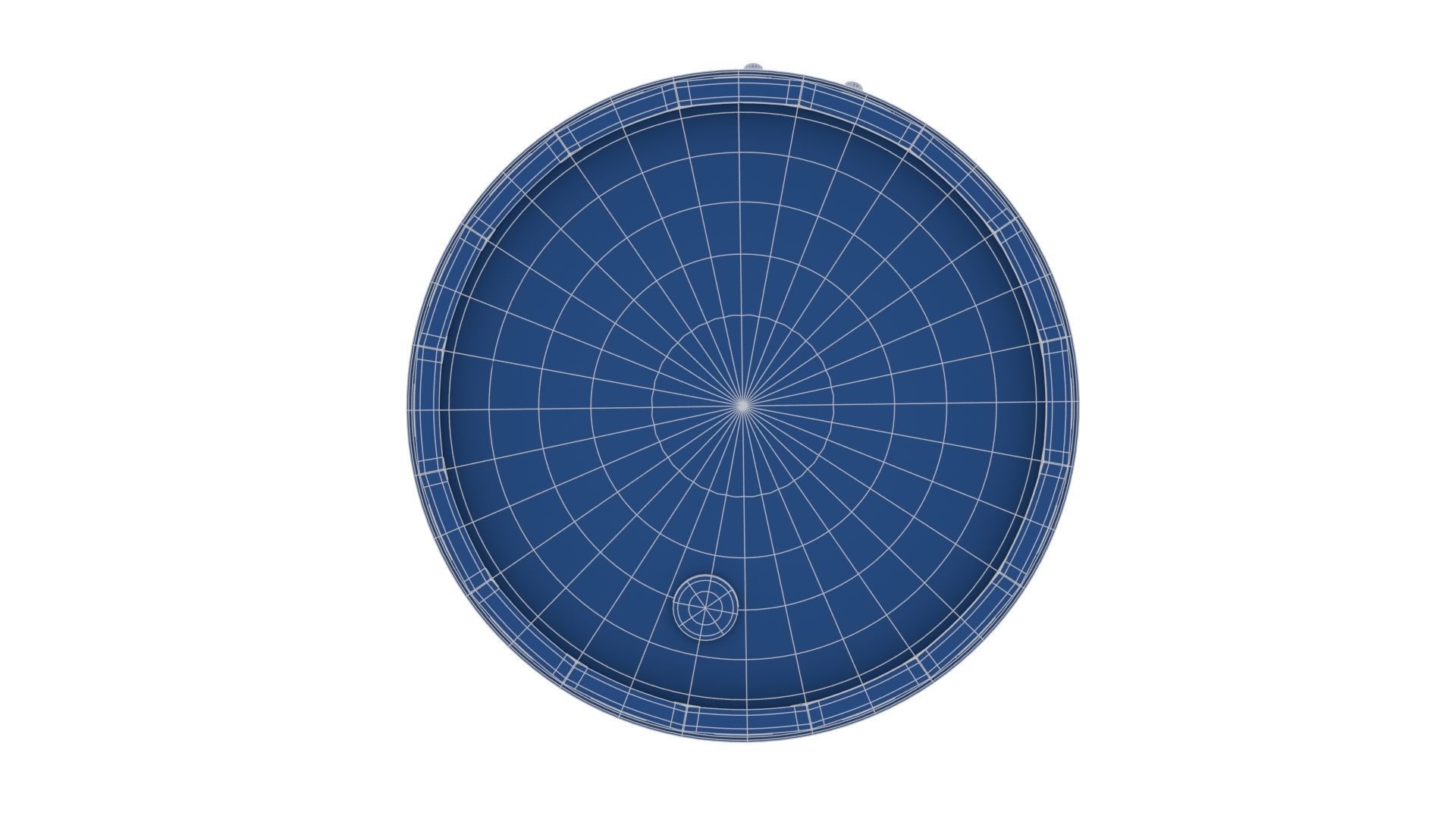 Wooden Barrel 3D model_24