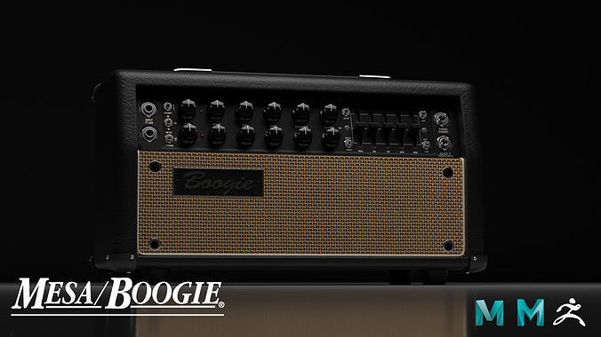 MesaBoogie Mark V 25 Head amp Free 3D model
