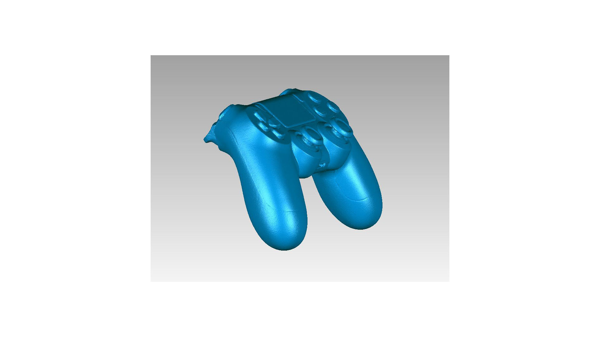 Real Joystick Sony Playstation Dualshock 3D scan 3D print model_4