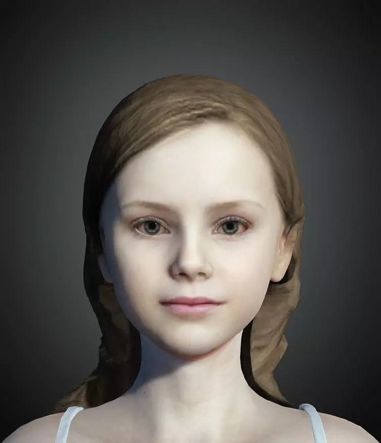 Unity Digital Human HS014 Free 3D model