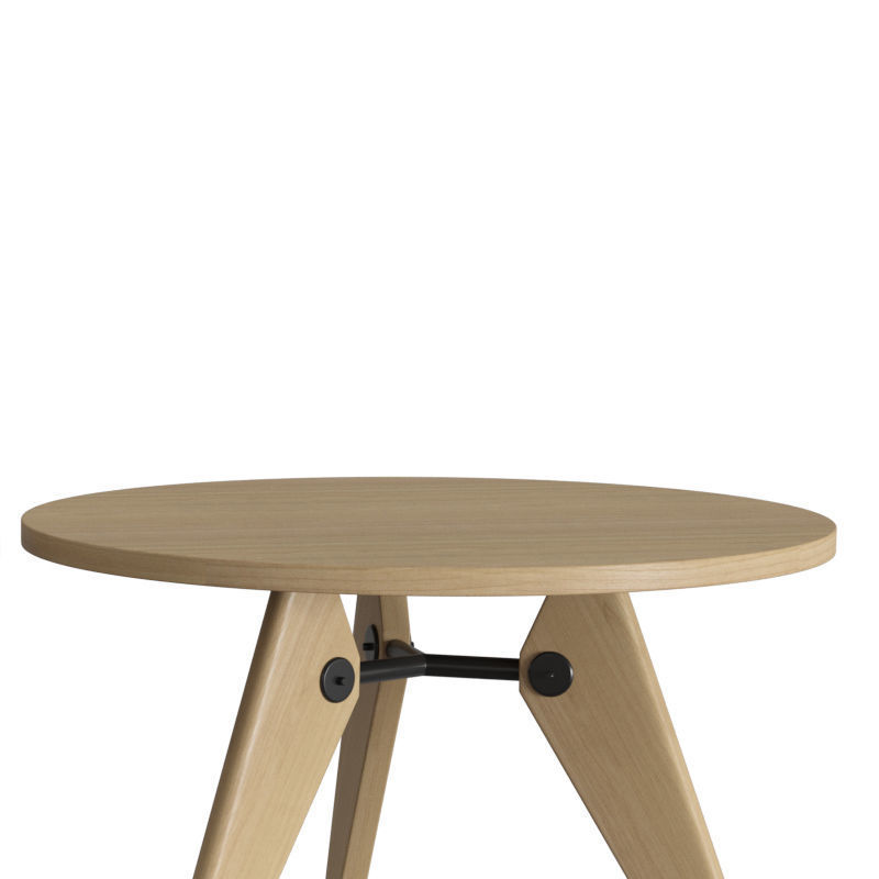 Gueridon Table 3D model_2