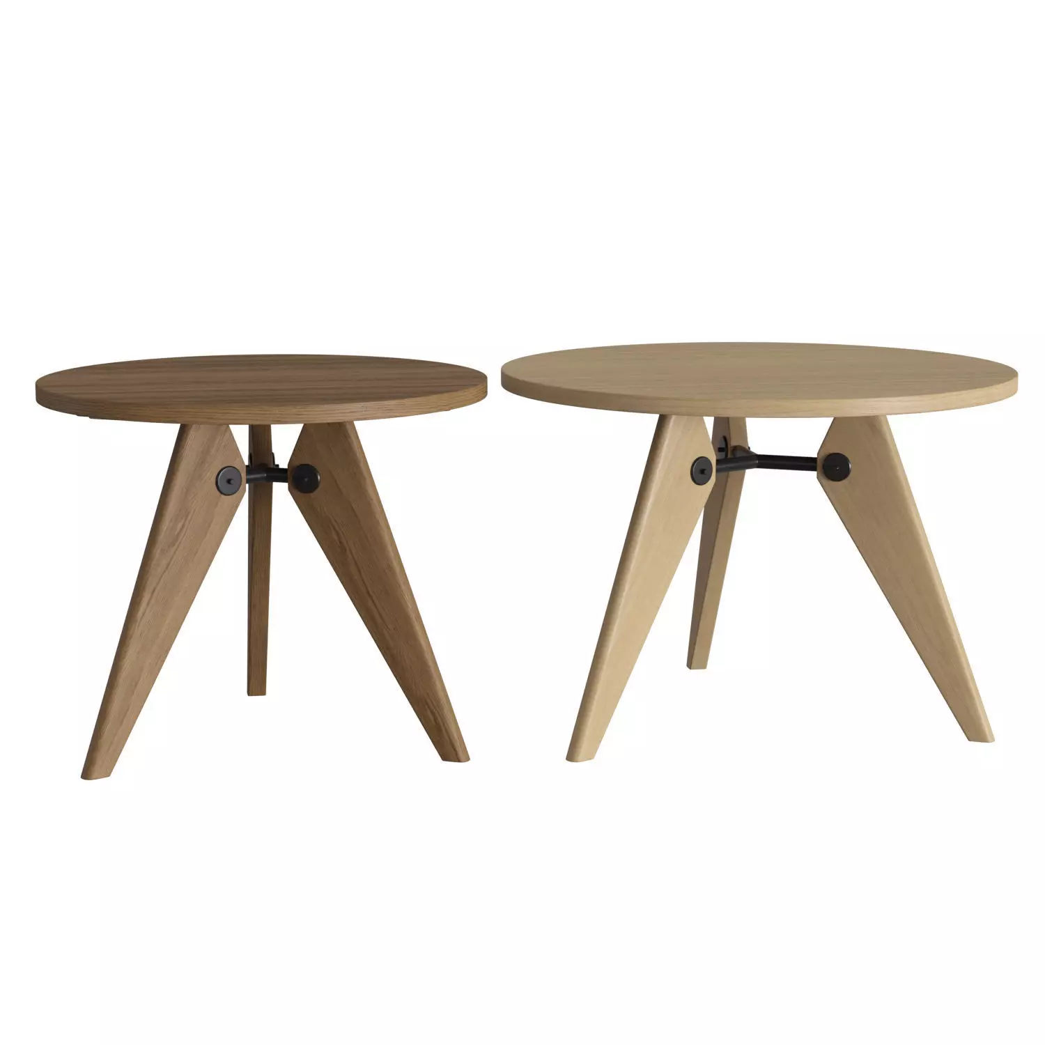 Gueridon Table 3D model_0