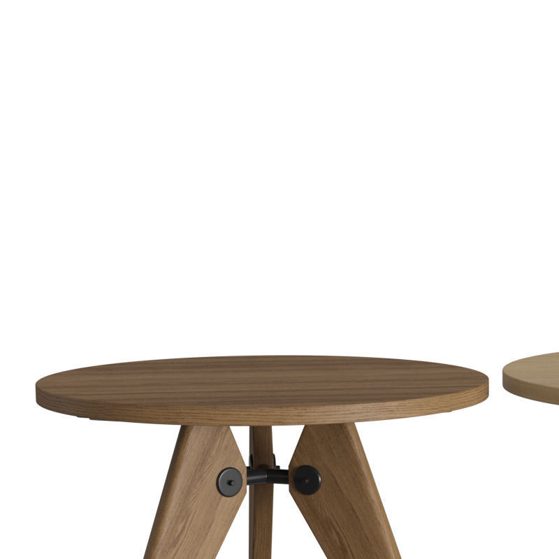 Gueridon Table 3D model_1