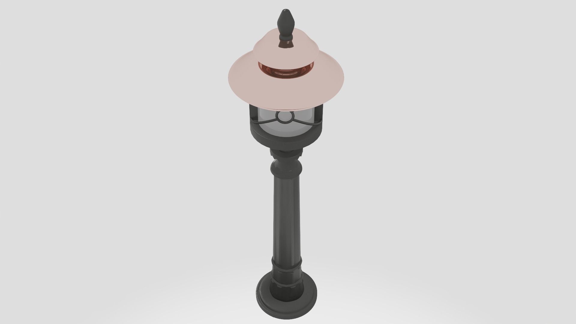 exterior lighting 3D model_4