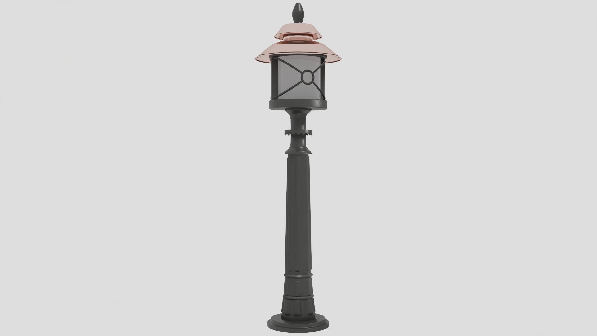 exterior lighting 3D model_1