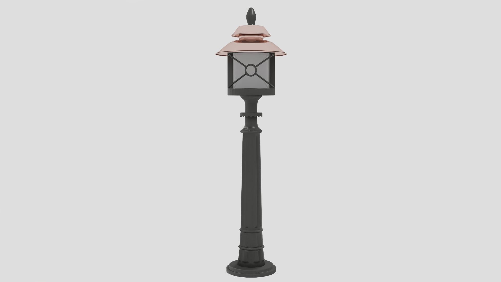 exterior lighting 3D model_3