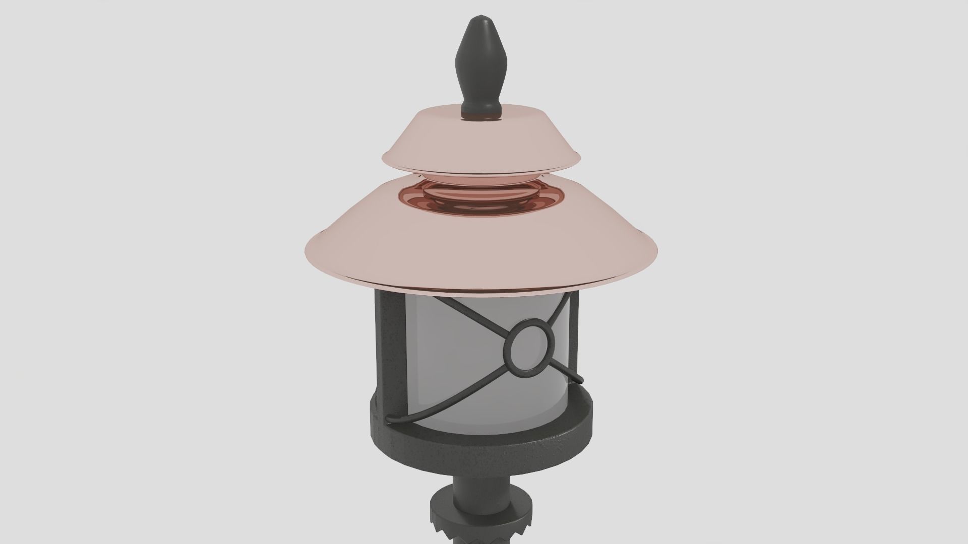exterior lighting 3D model_2