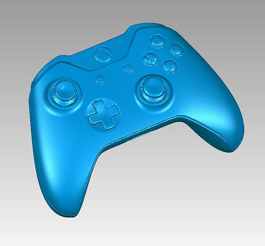 Real Joystick Microsoft Xbox One 3D Scan 3D print model