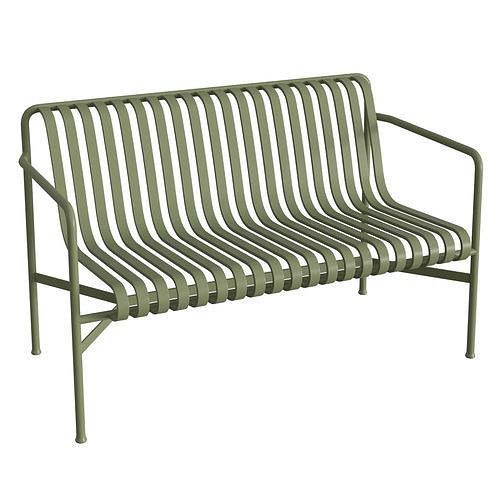 Palissade Dining Bench 3D model
