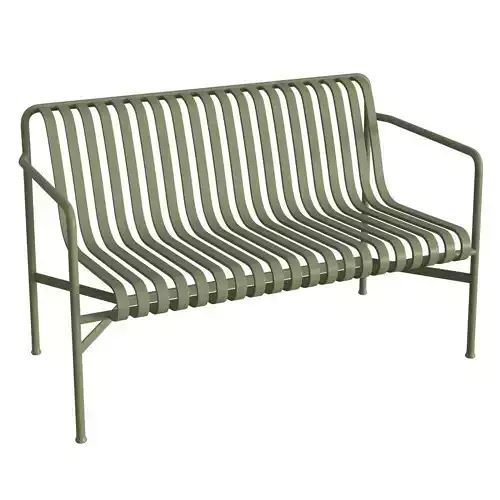 Palissade Dining Bench 3D model