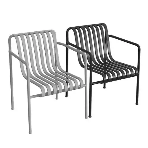 Palissade Dining Armchair 3D model