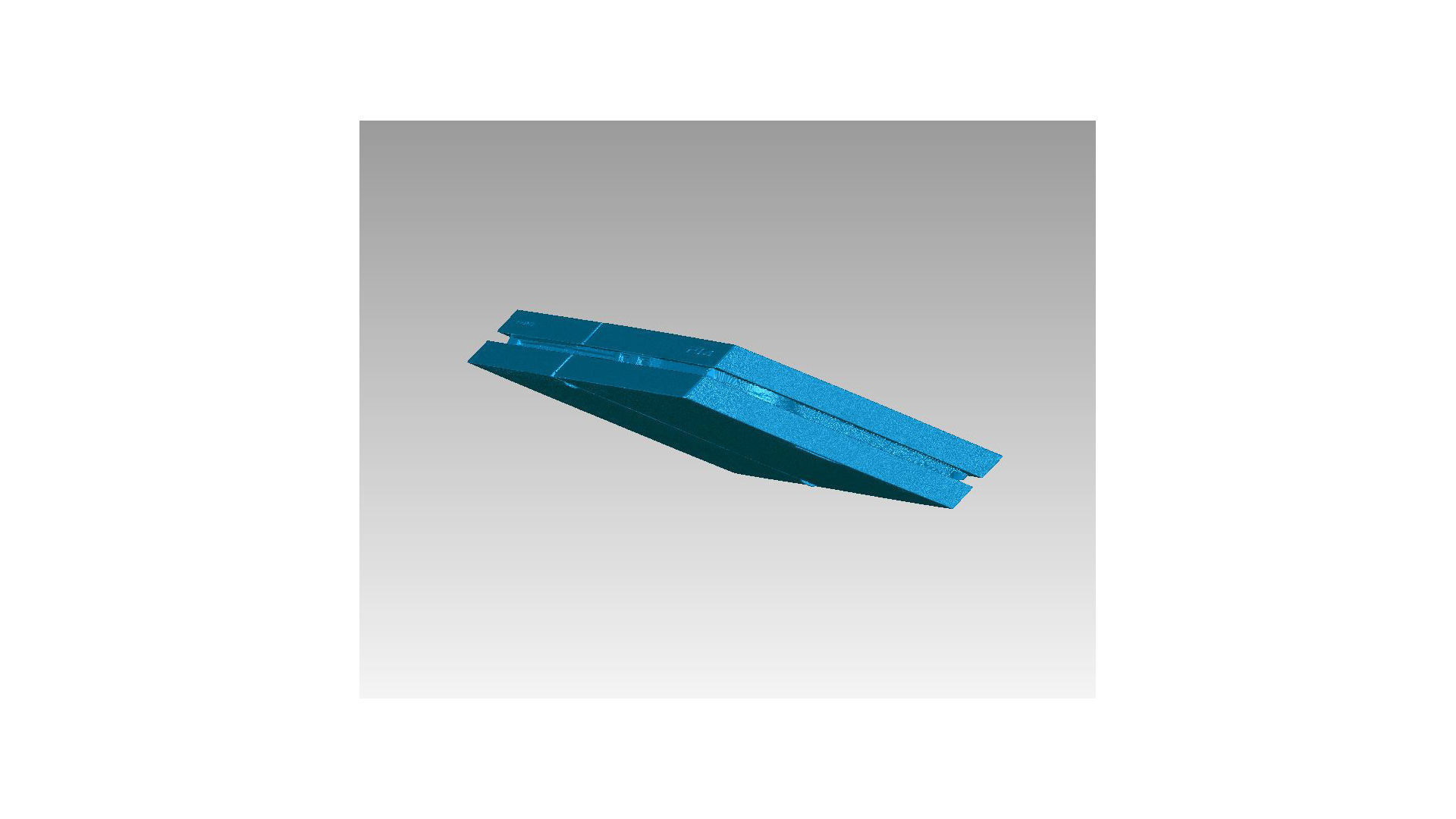 Real Sony Playstation 4 Console 3D Scan 3D print model_5