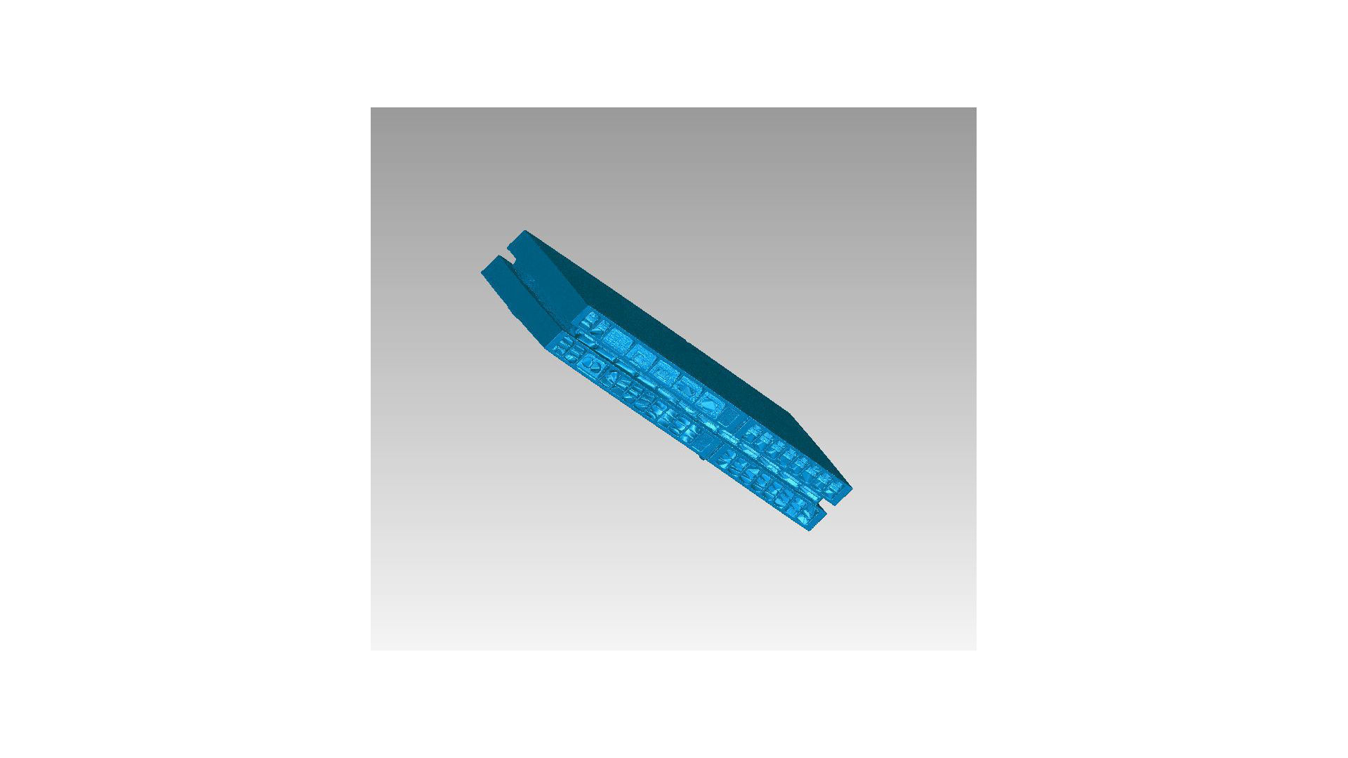 Real Sony Playstation 4 Console 3D Scan 3D print model_3