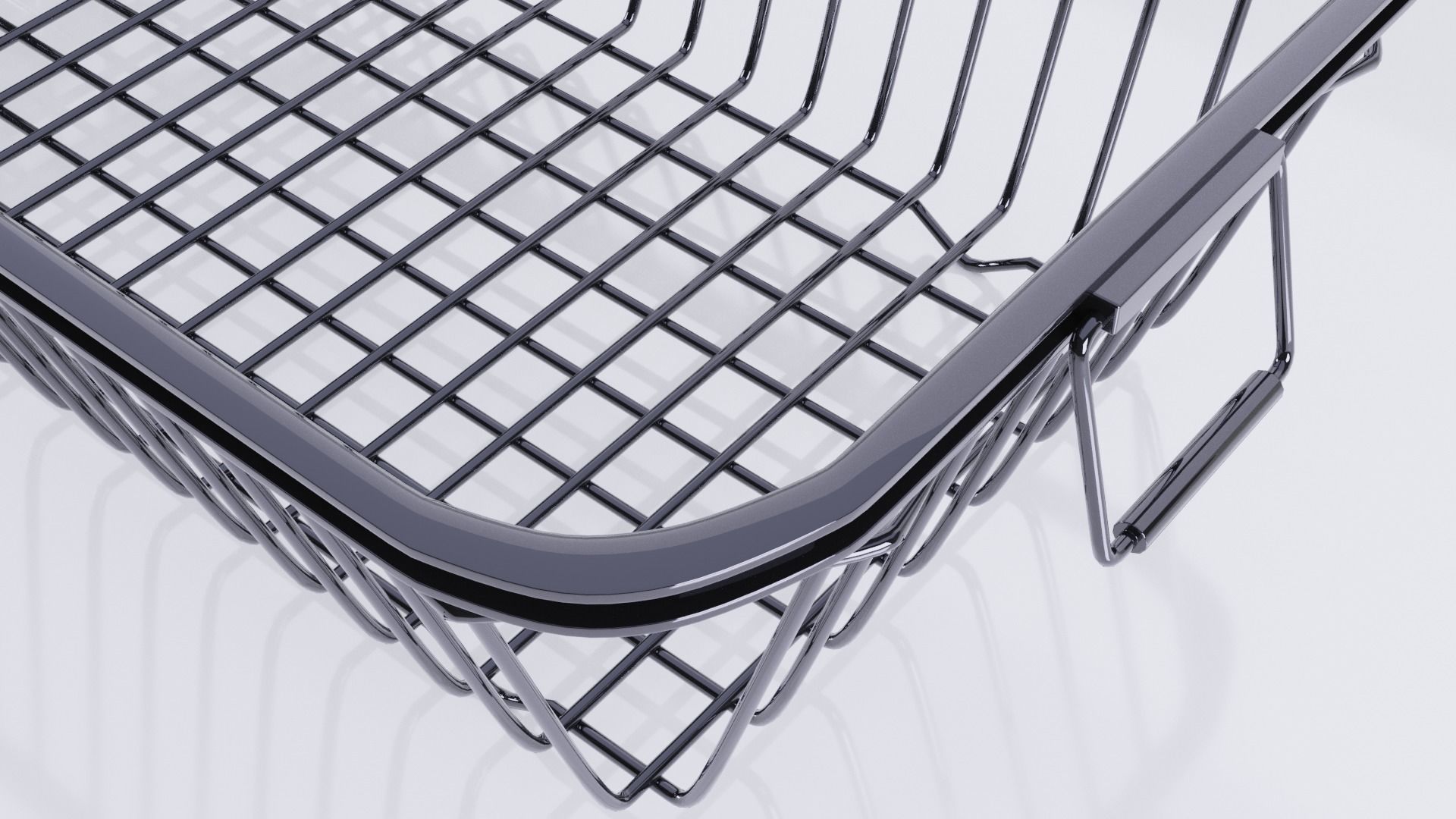 Dish Rack 3D model_4