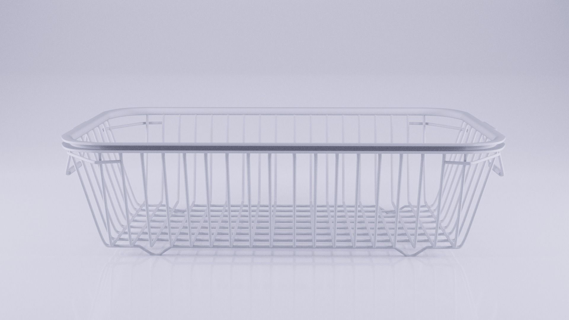 Dish Rack 3D model_6