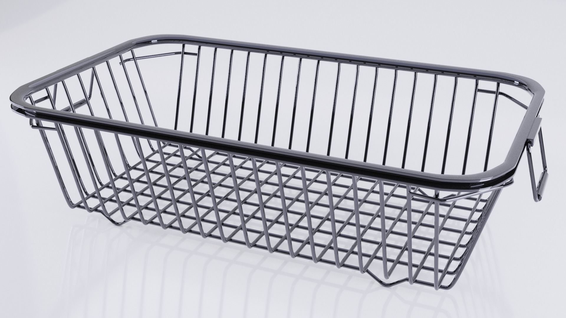 Dish Rack 3D model_1