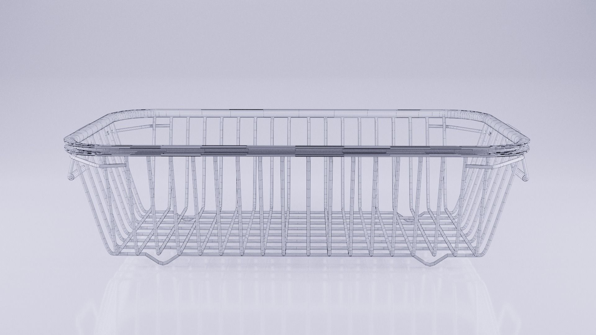 Dish Rack 3D model_5