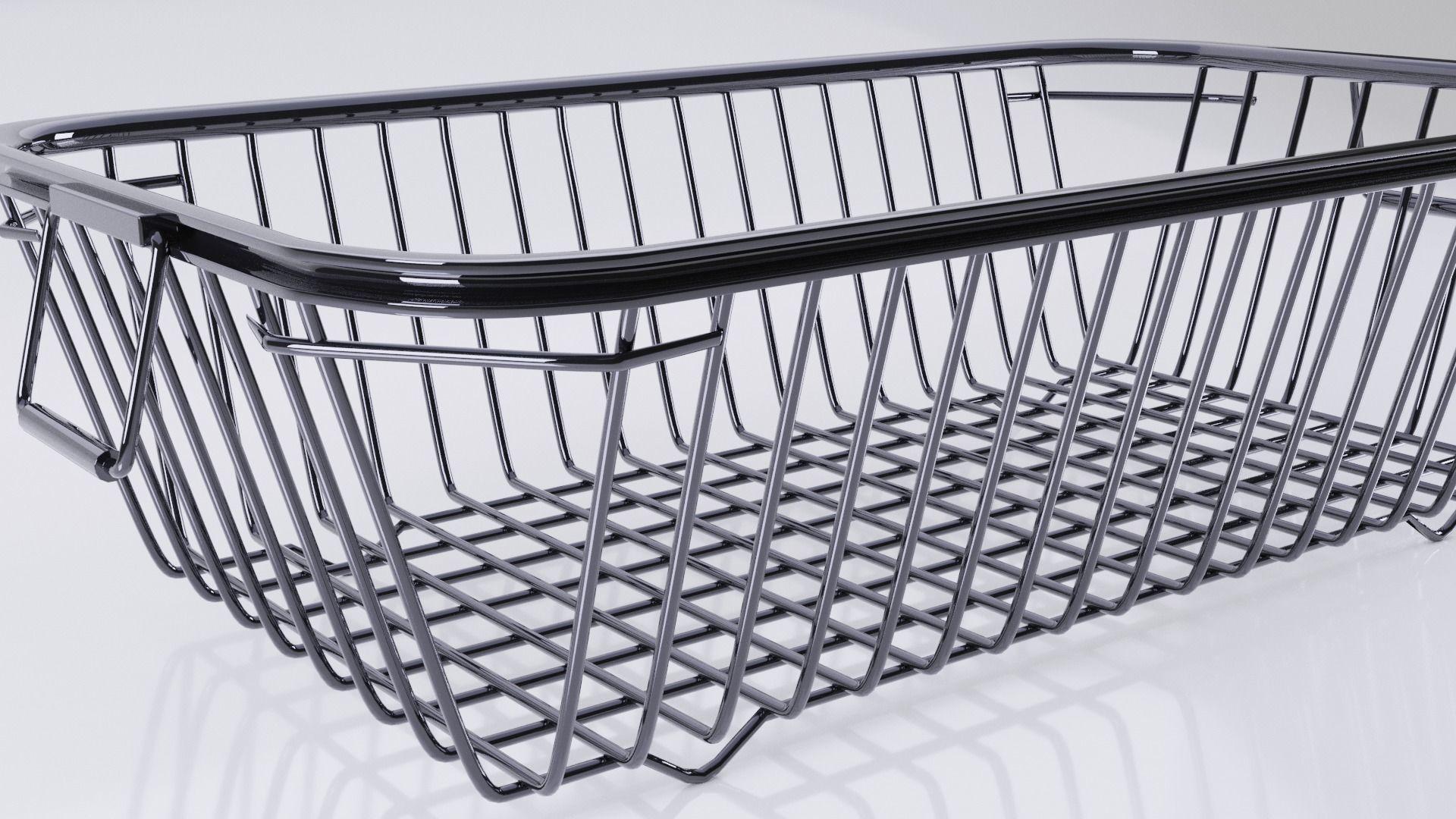 Dish Rack 3D model_3