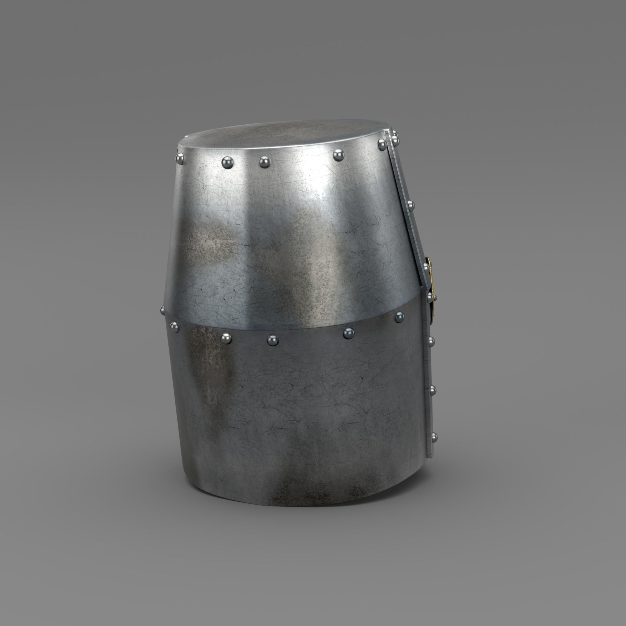 Templar Helm Free 3D model_1