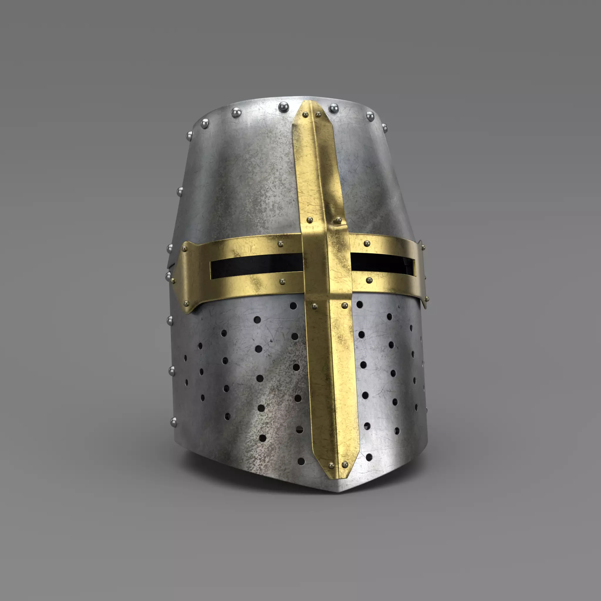 Templar Helm Free 3D model_0