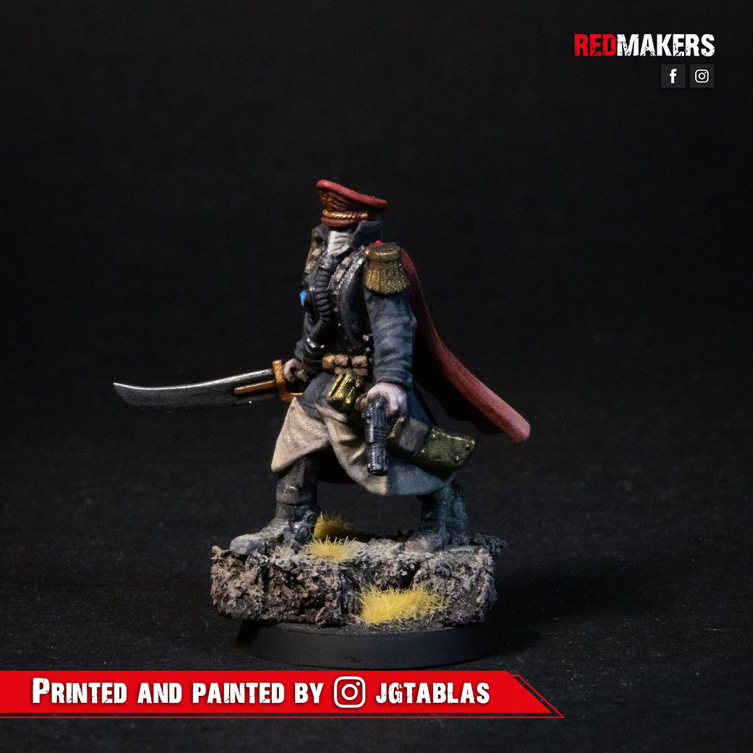 Commissar of the Imperial Force Free 3D print model_15