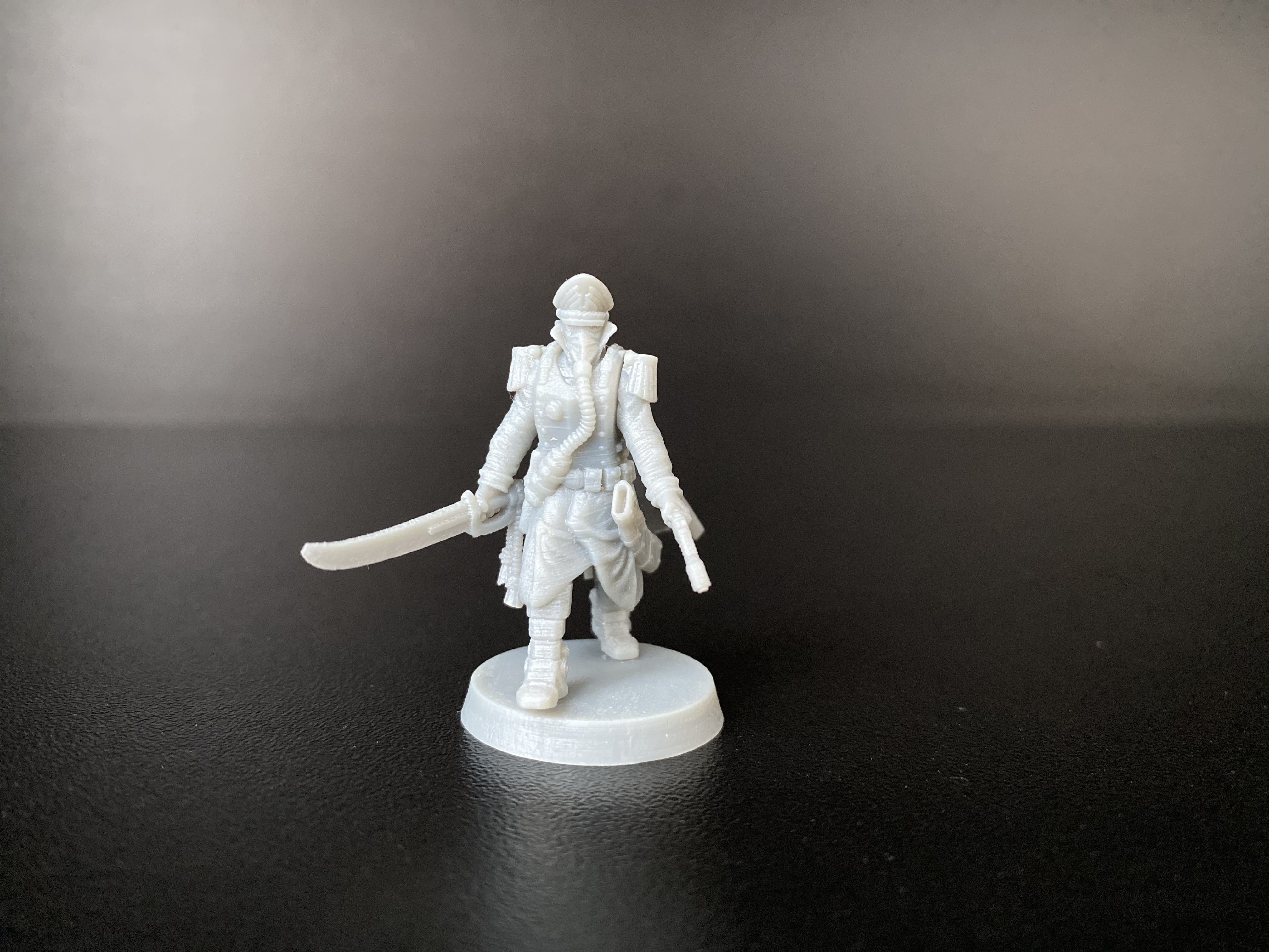 Commissar of the Imperial Force Free 3D print model_25