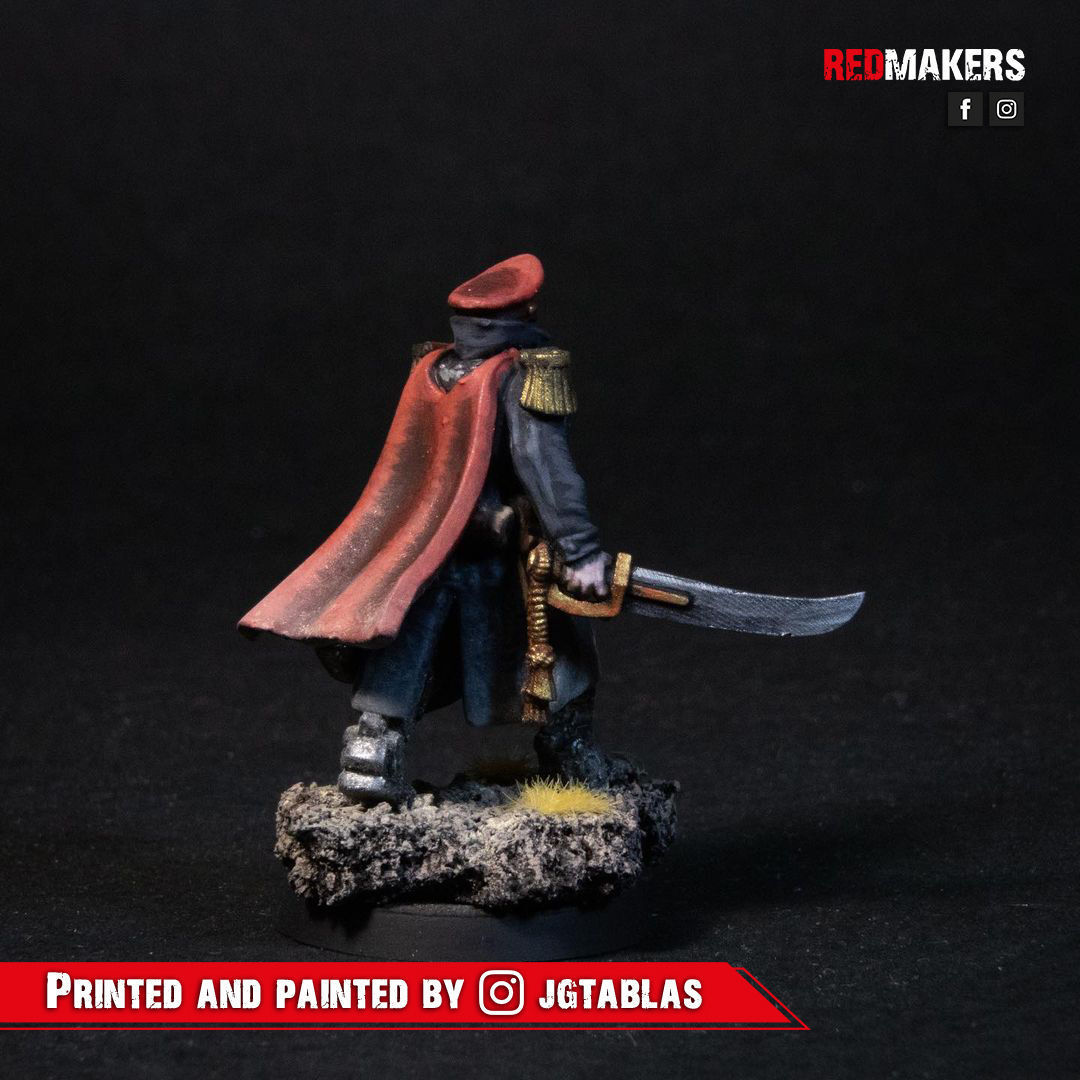 Commissar of the Imperial Force Free 3D print model_17