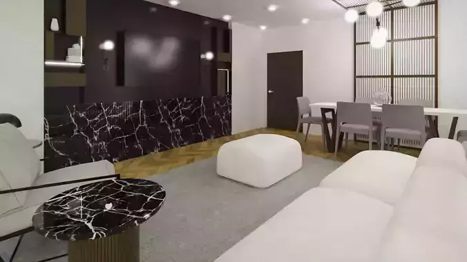 Living Room Interior Design 