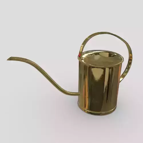 Watering Can 5  Low-poly 3D model