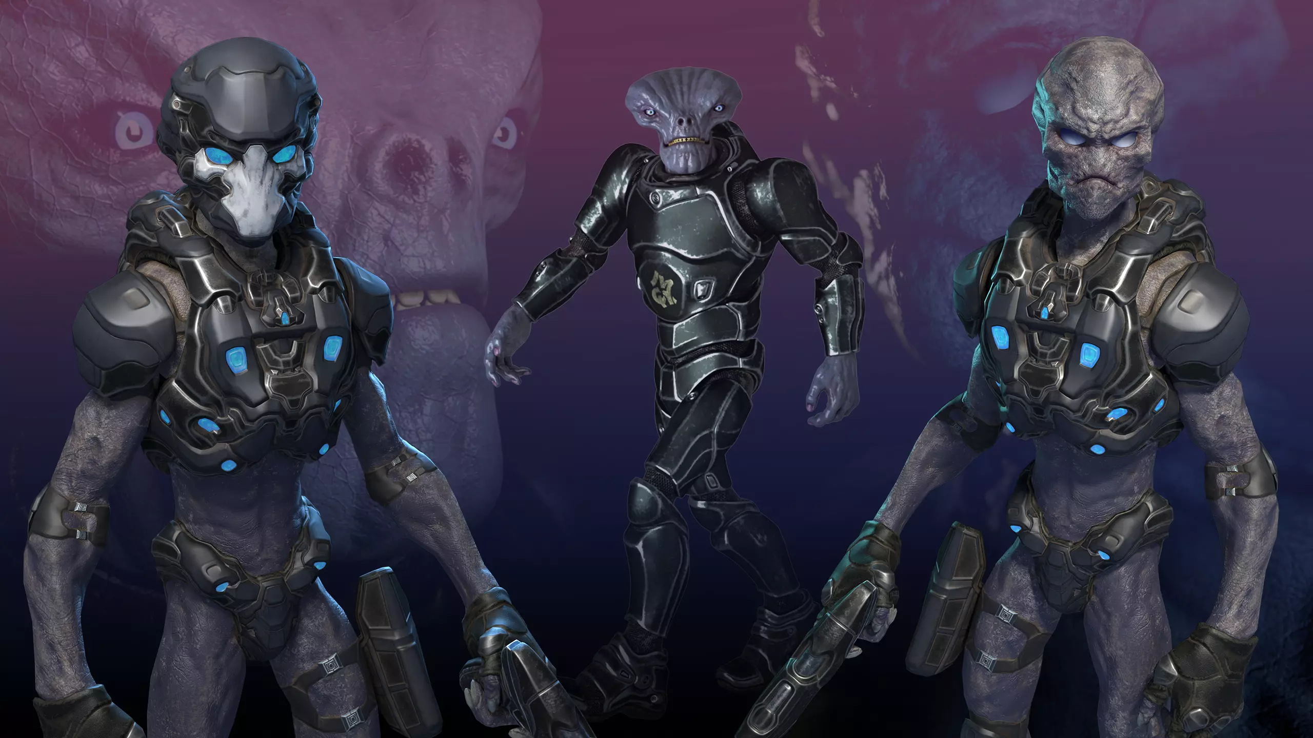 Aliens Pack 3D Model Collection_0