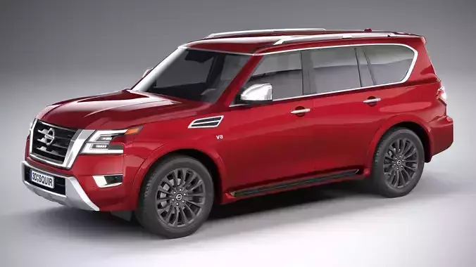 Nissan Armada 2021 3D model