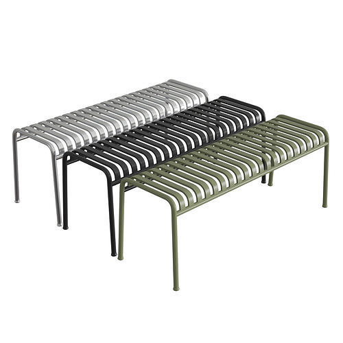 Palissade Bench 3D model