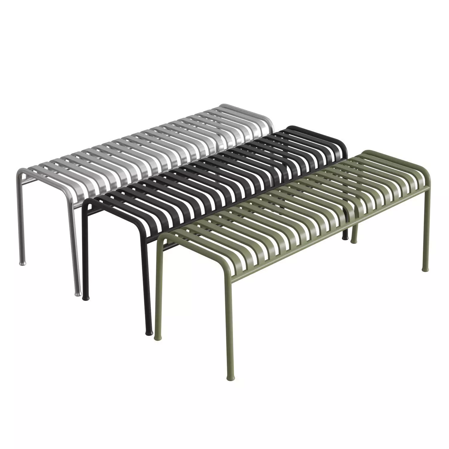 Palissade Bench 3D model